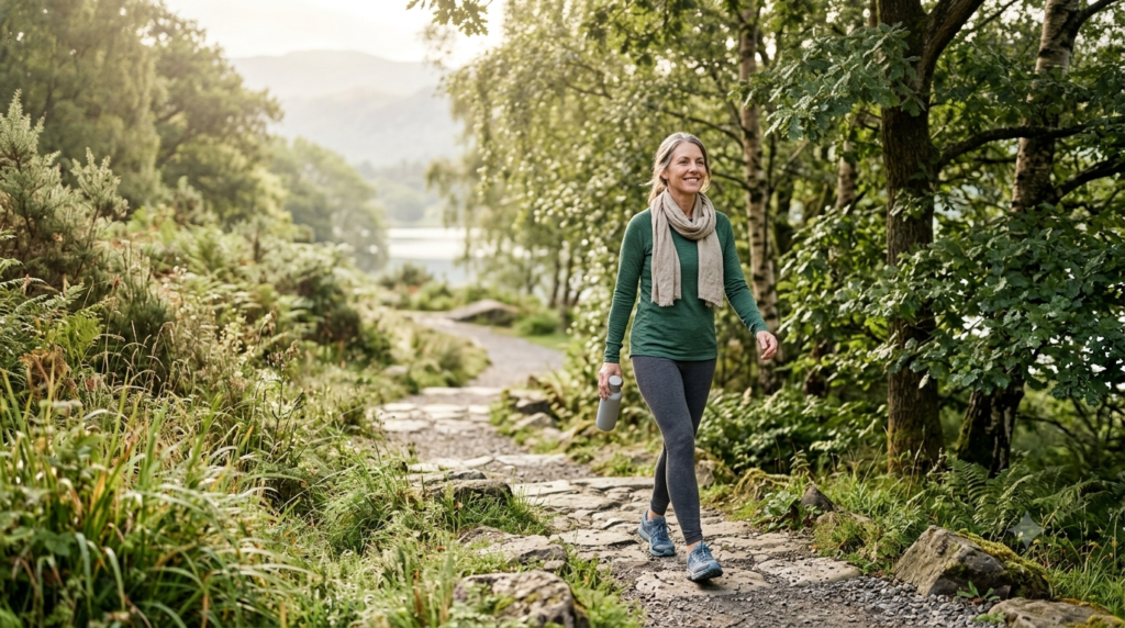 Regular physical activity supporting cellular health and healthy aging