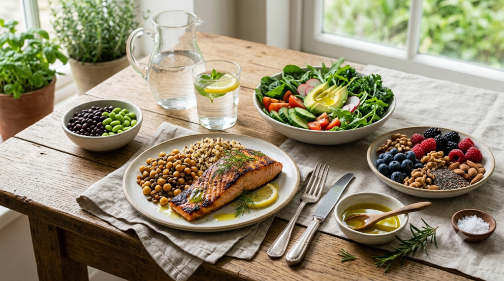 Nutrient-dense whole foods that support cellular health