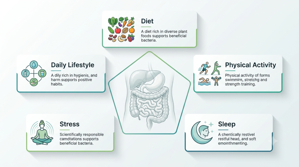 factors that influence the gut microbiome