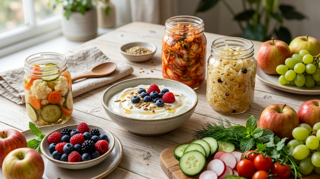 probiotic and fermented foods for gut health