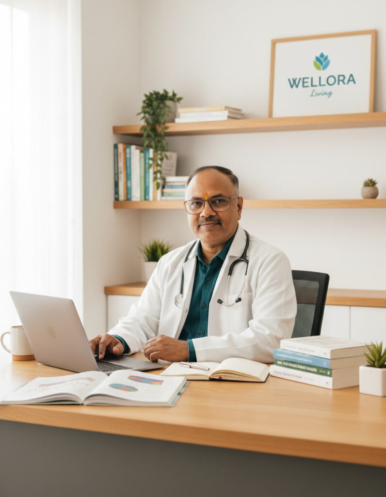 DR SHIVAJI BACHHAV FOUNDER OF WELLORA