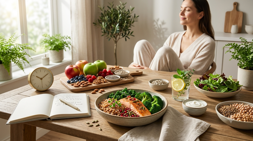 Healthy foods and lifestyle habits that support gut health